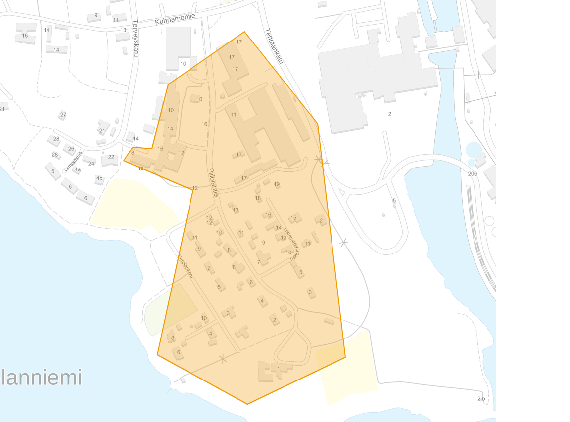 Piilola lämpökatkoalue